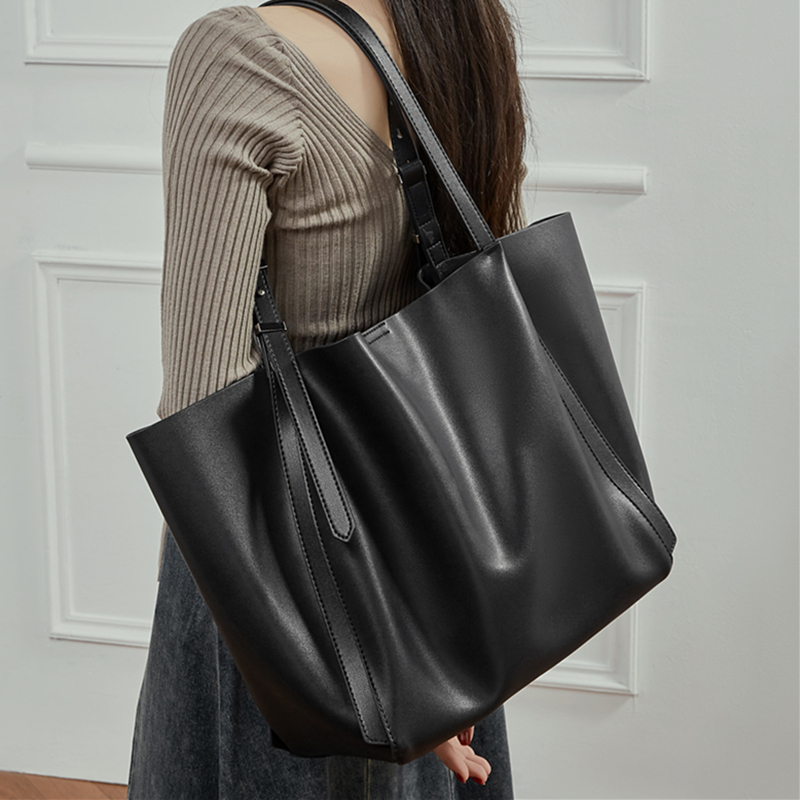 Women'S Tote Bags For Work - HIFASHION Large Soft Genuine Leather Work