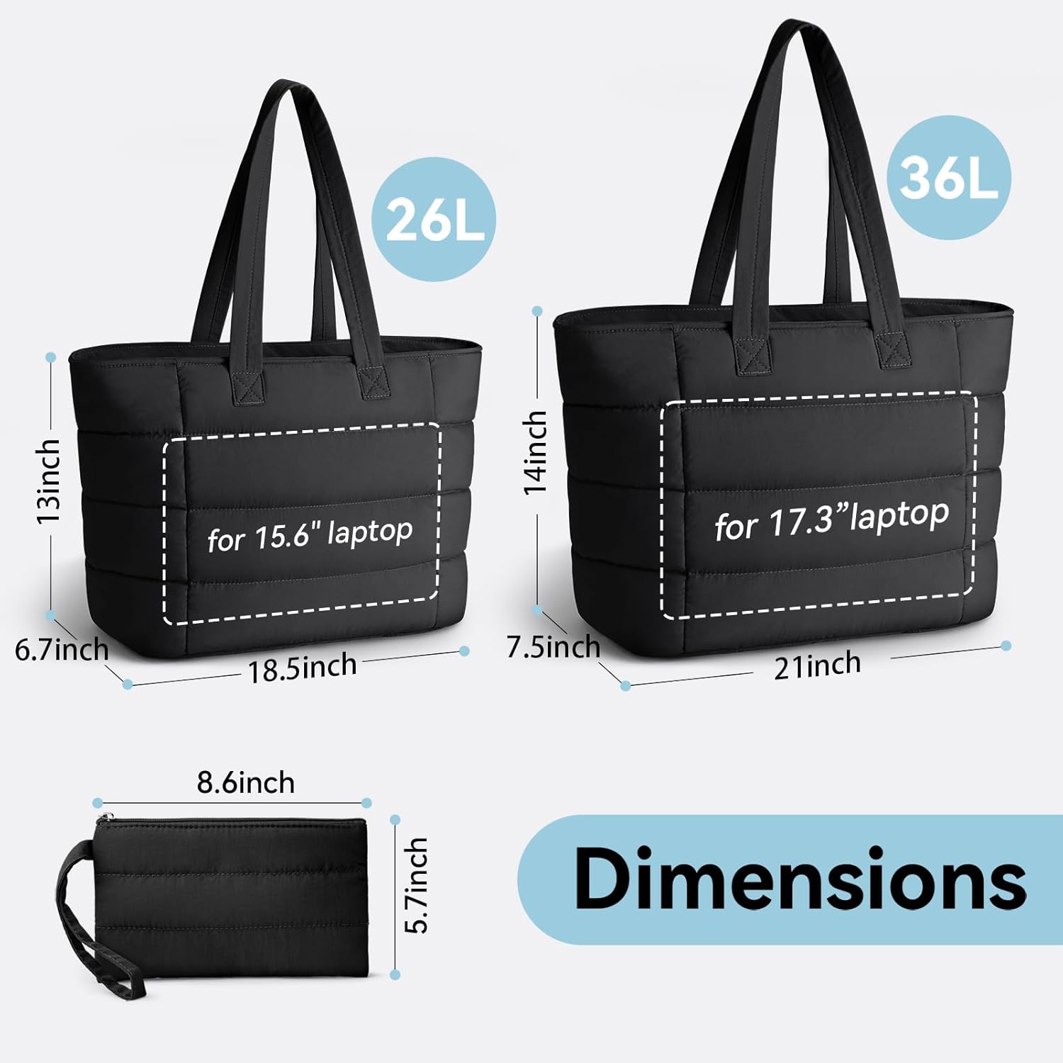 Puffer Tote Bag for Women, Lig - Women'S Tote Bags For Work review and price