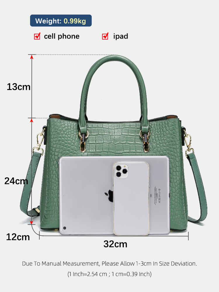 Zency Women's Genuine Leather  - Women'S Tote Bags For Work review and price