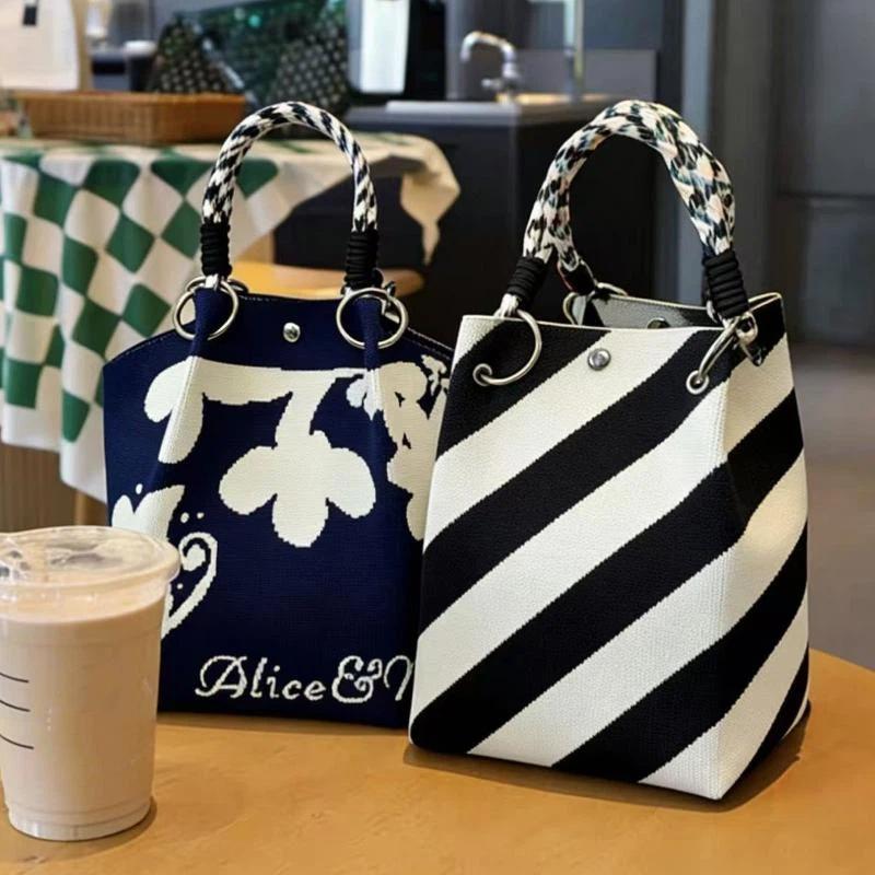 New Sale Knitted Women Tote Ba - Women'S Tote Bags For Work review and price