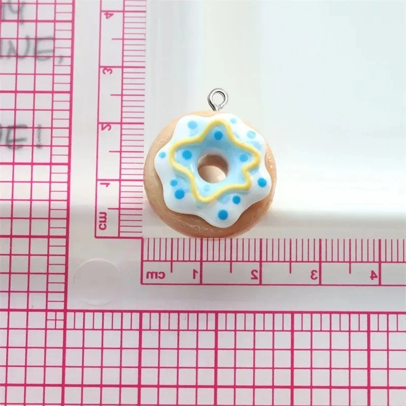 10Pcs Resin Donut Charms Color - Women'S Bag review and price