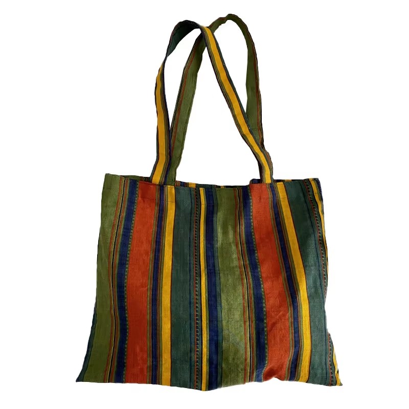 Ladies Bohemian Striped Linen  - Women Bags Aldo review and price
