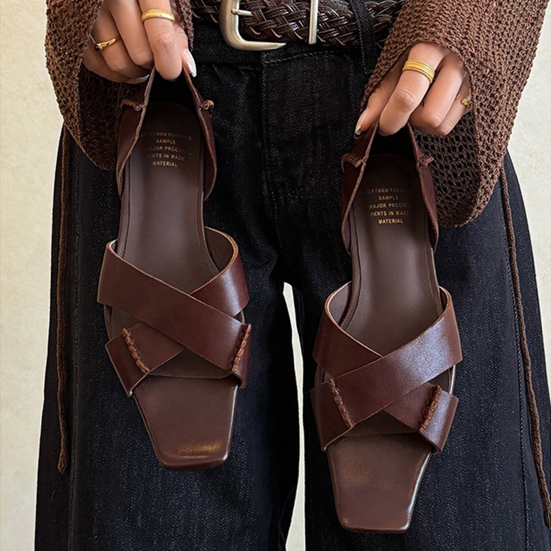 Women's new summer leather cow - Women Bags And Shoes review and price