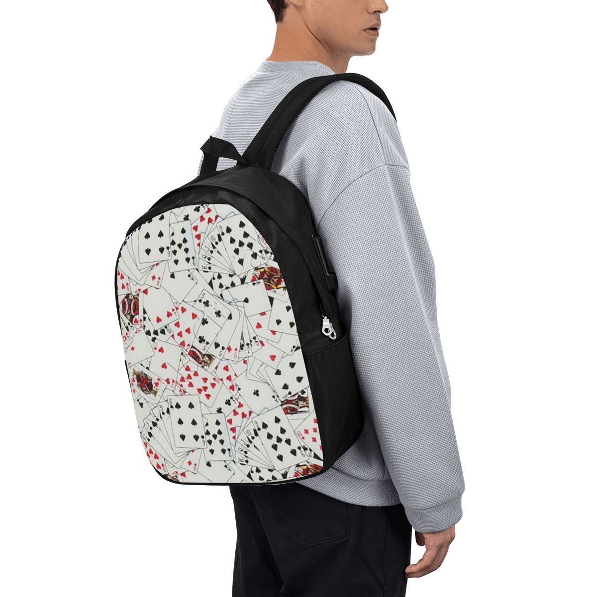 Playing Cards Poker Print Back - Women Bags For Travel review and price