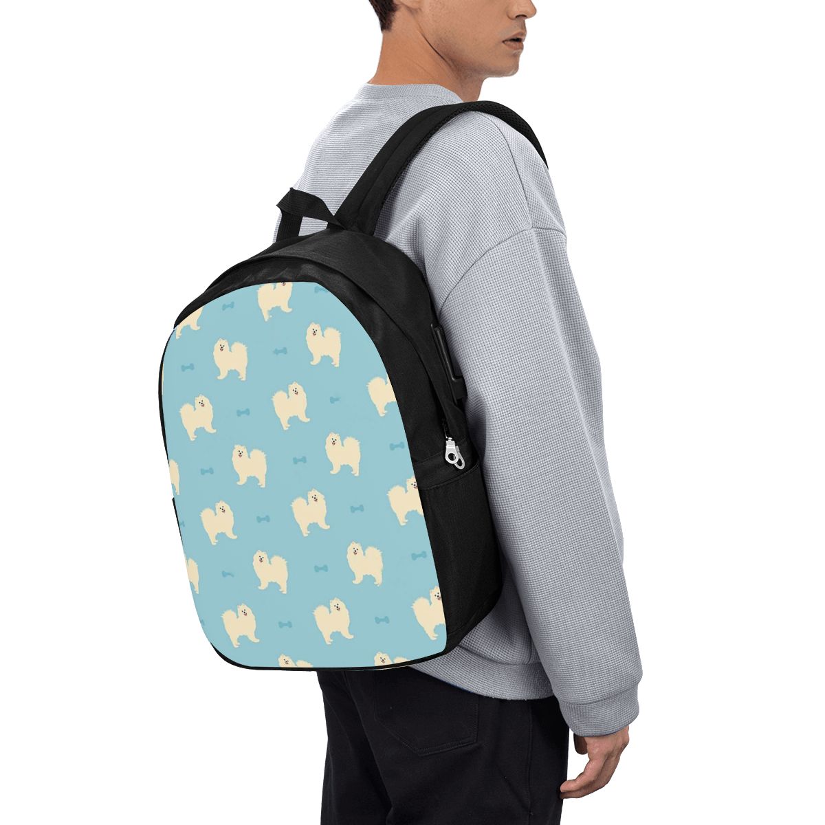 Samoyed Dog Backpack Travel No - Women Bags For Travel review and price