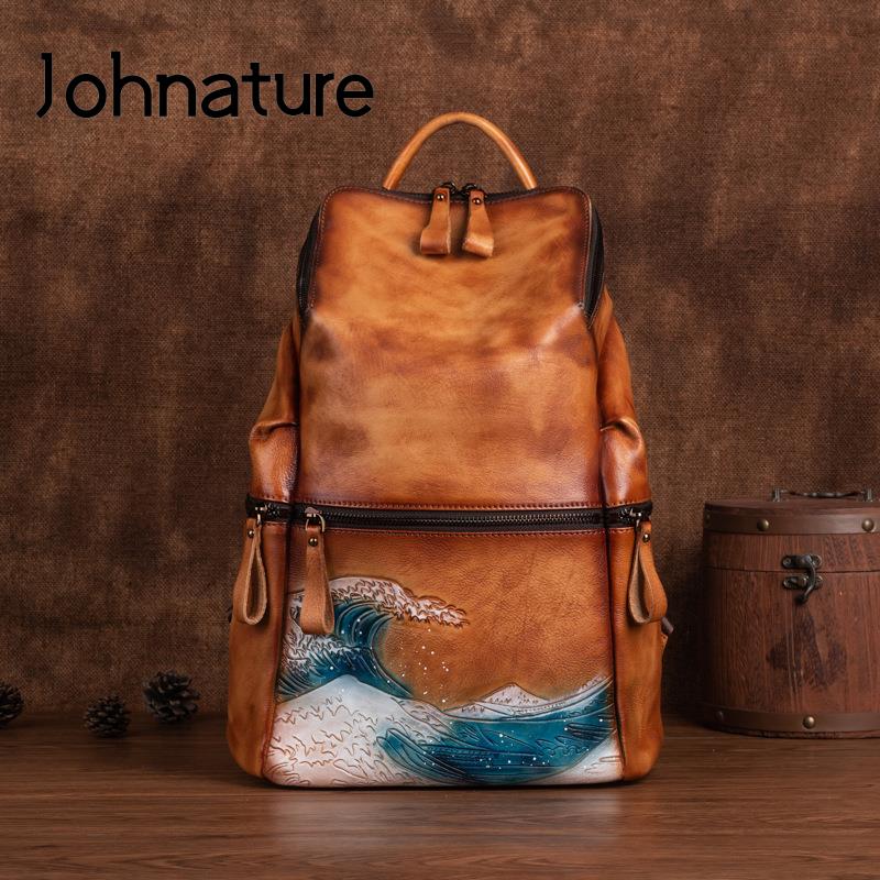 Johnature Genuine Leather Wome - Women Bags Handmade review and price
