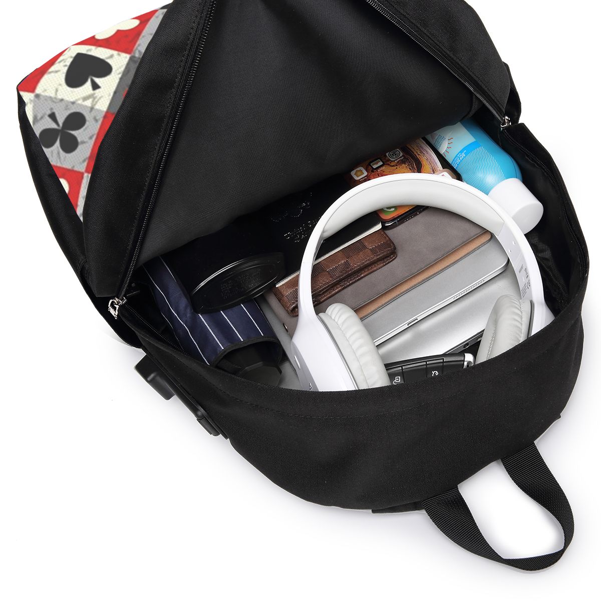 Playing Cards Poker Print Back - Women Bags For Travel review and price