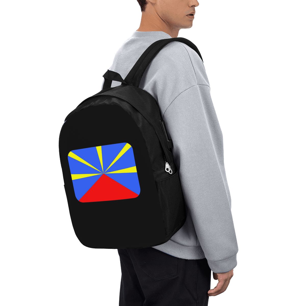 974 Reunion Island Flag Backpa - Women Bags For Travel review and price