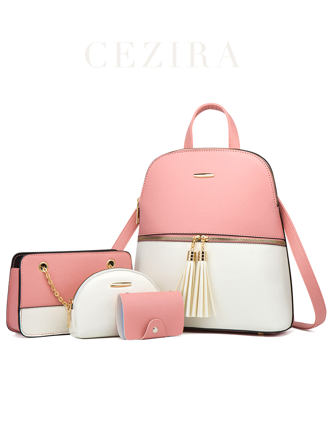 4 PCS Bags Set Women's Fashion - Women'S Vegan Bags review and price