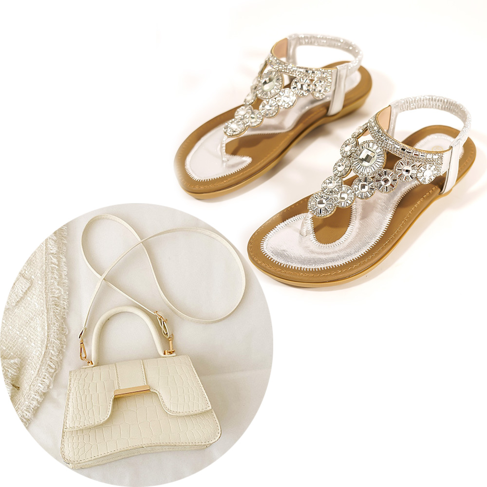 Women's Summer New Rhinestone  - Women Bags And Shoes review and price