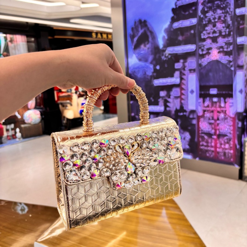 Luxury Glitter Crystal Rhinest - Women'S Vegan Bags review and price