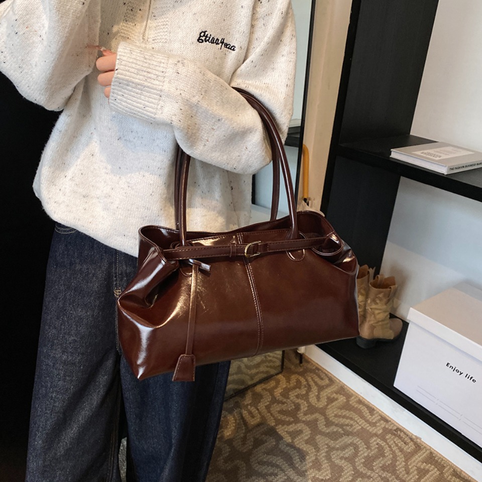 Winter Oil PU Leather Hobo Han - Women'S Tote Bags For Work review and price