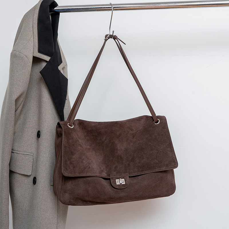 Genuine Suede Leather Underarm - Women'S Tote Bags For Work review and price