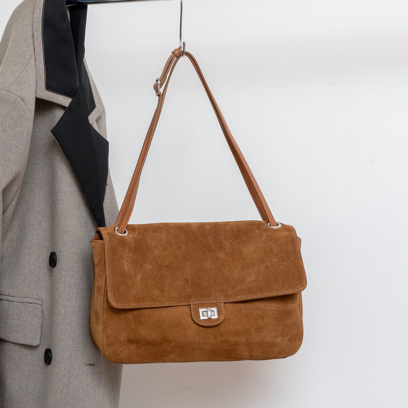 Genuine Suede Leather Underarm - Women'S Tote Bags For Work review and price